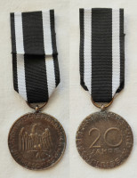 Medaile Dolní Slezsko - věrná služba 20.let.